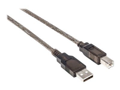 Manhattan USB-A to USB-B Cable, 15m, Male to Male, Active, Black, 480 Mbps (USB 2.0)