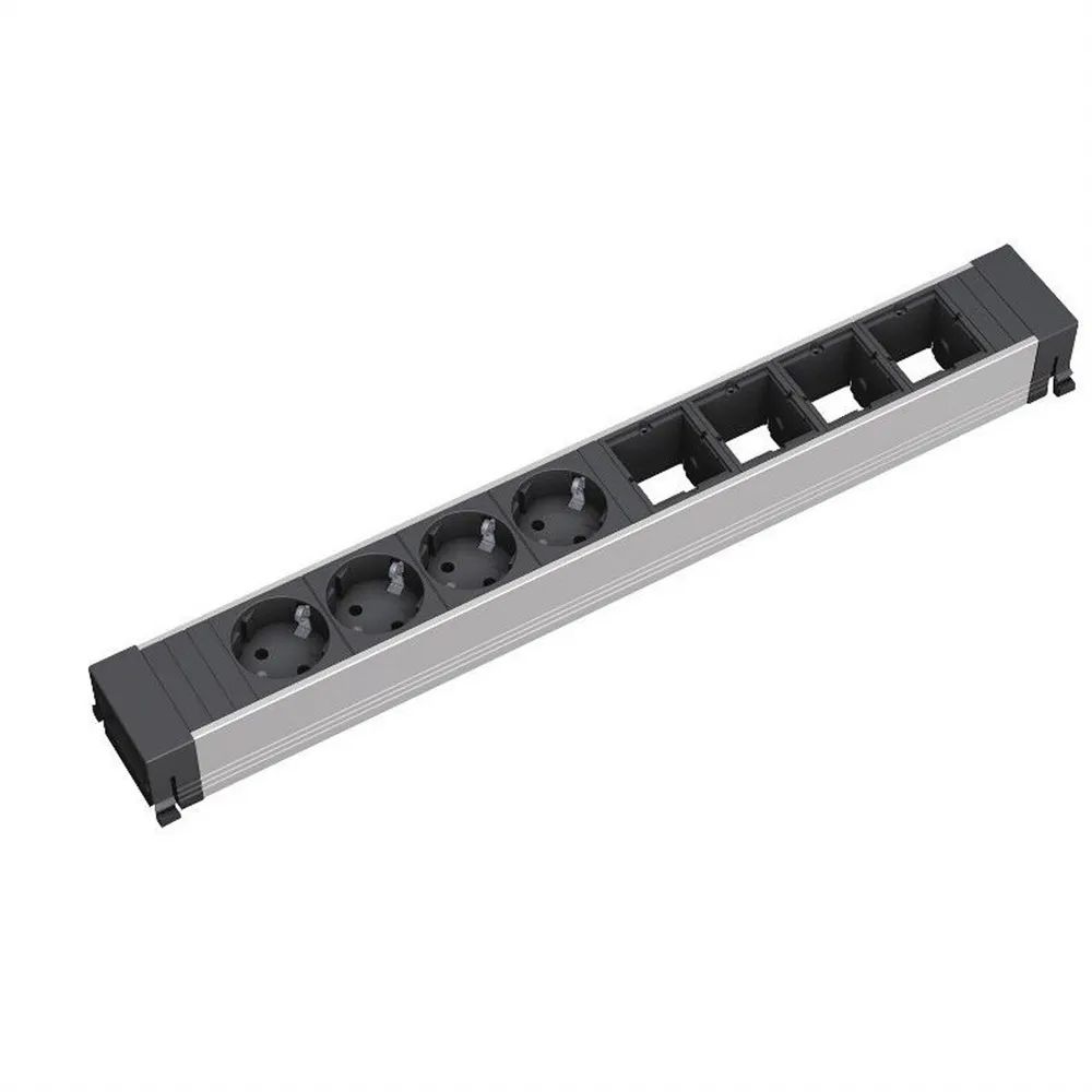 BACHMANN CONFERENCE TOP FRAME X-Large Einsatz 4x Schutzkontakt 4x ABD