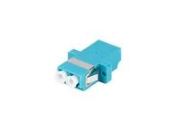 Lanberg Fiber Optic Adapter MM LC/UPC DUPLEX OM3 - Adapter - Multimode-Faser