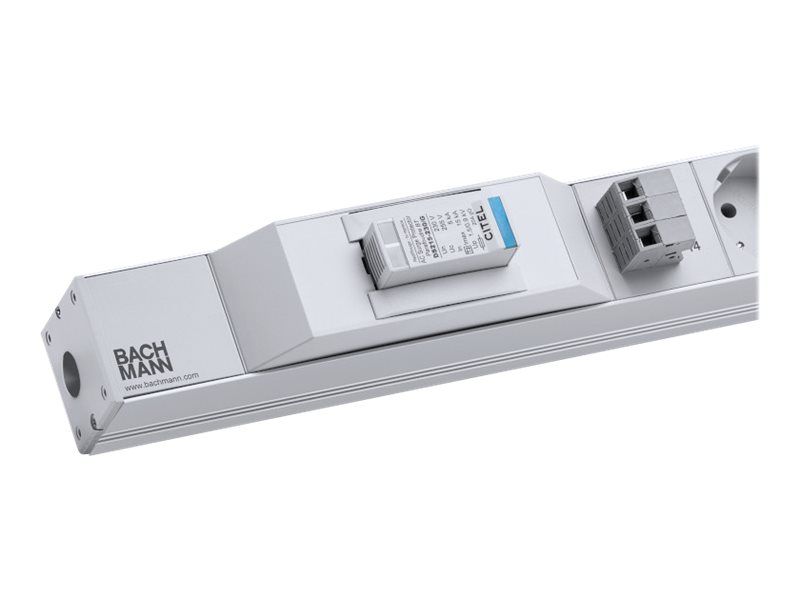 Bachmann Steckdosenleiste (in Rack montierbar/extern) - Wechselstrom 230 V - Ausgangsanschlüsse: 5 (power CEE 7/7)
