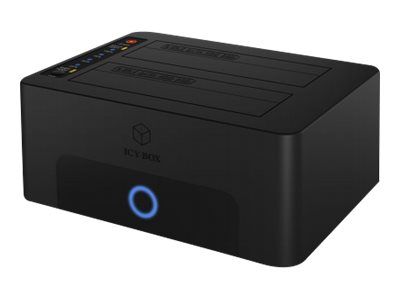 ICY BOX IB-1232CL-U3 - HDD-Dockingstation - 2,5" / 3,5" gemeinsam genutzt (6,4 cm/8,9 cm gemeinsam genutzt)