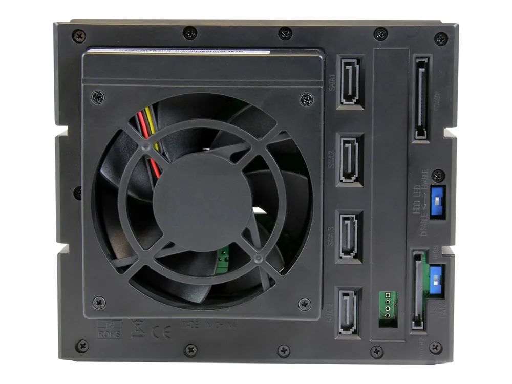 StarTech.com 4-fach 3,5 trägerloser SATA Festplatten Aluminium Wechselrahmen/Backplane - 4 Bay 3,5 Zoll (8,9cm)
