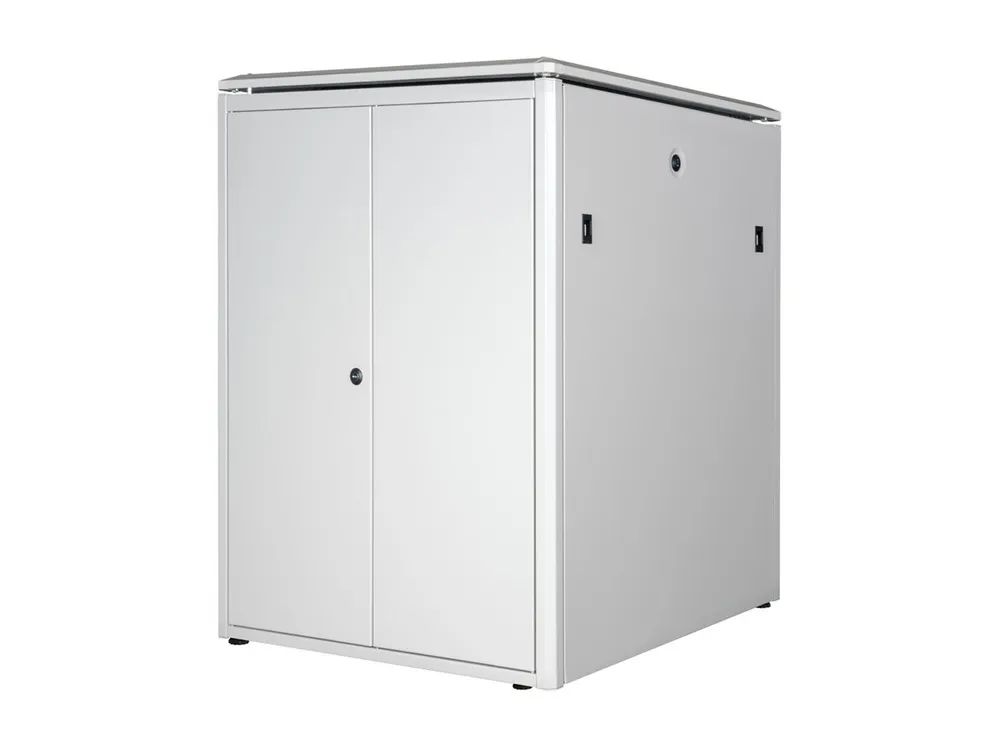 ROLINE Pro - Schrank Netzwerkschrank - RAL 7035, Hellgrau - 22U - 48.3 cm (19")