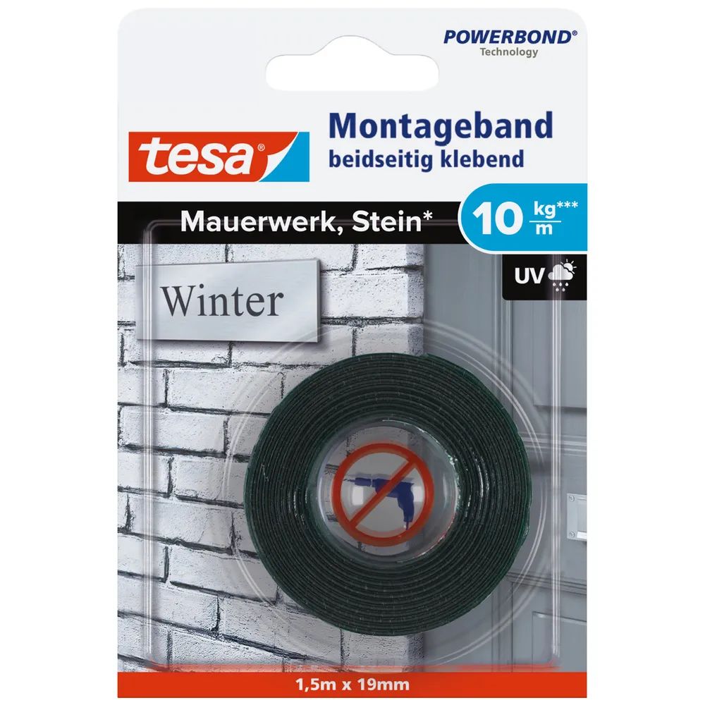 tesa® Montageband, 1,5m x 19mm, im Blister