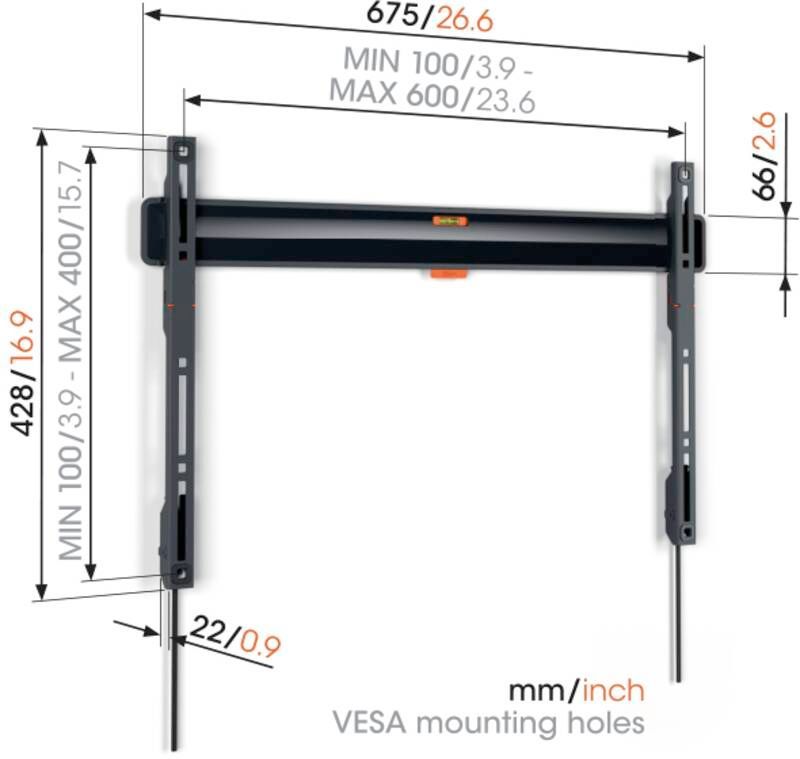Vogel`s Wandhalterung TVM 3605