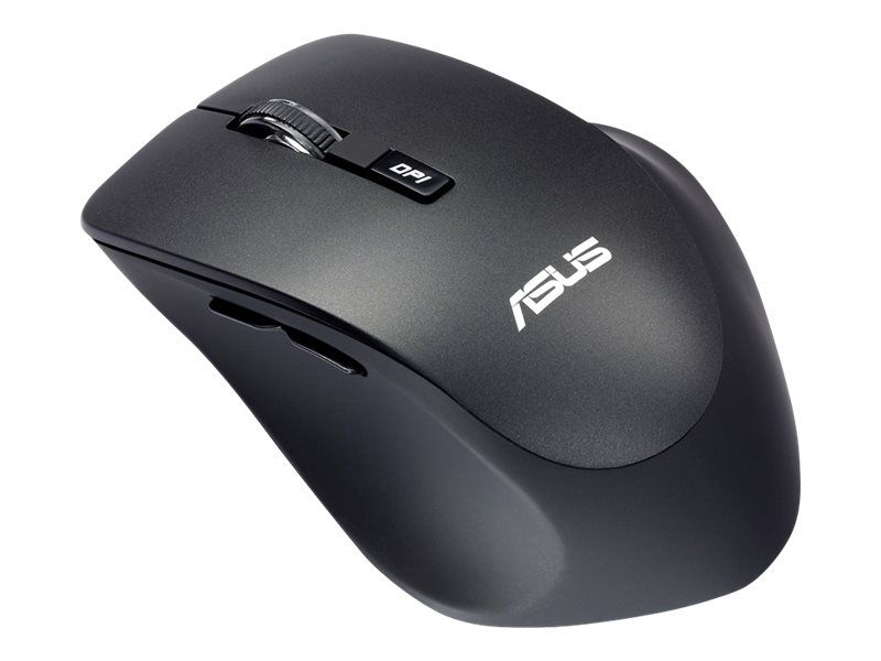 ASUS WT425 - Maus - Für Rechtshänder - optisch - 6 Tasten - kabellos - 2.4 GHz - kabelloser Empfänger (USB)