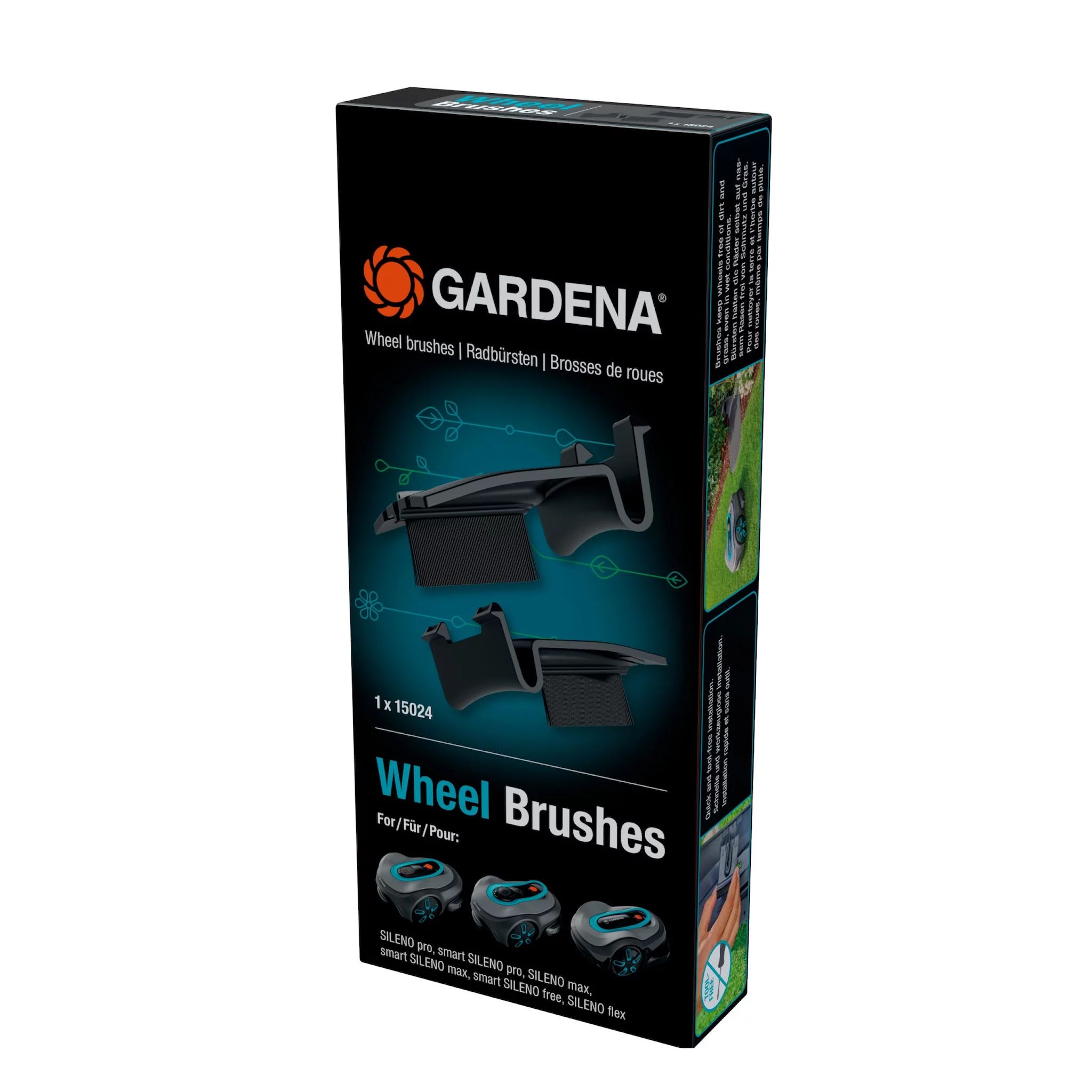 Gardena Radbürsten (für SILENO-Modelle pro, max, free)