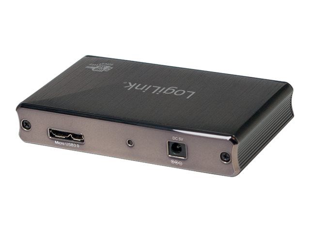 LogiLink USB 3.0 Hub 4-Port, Aluminum - Hub - 4 x SuperSpeed USB 3.0