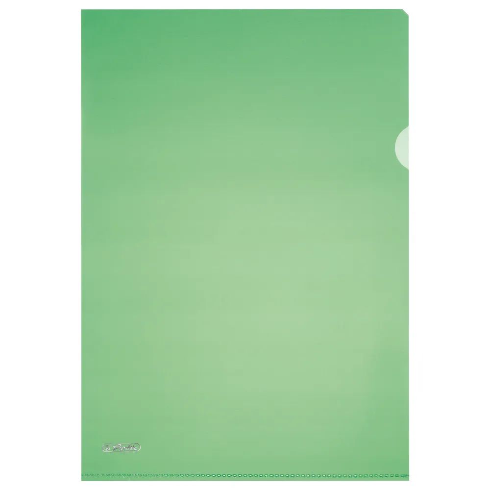 herlitz Aktenhülle, A4, Pyramide grün, 10er Packung