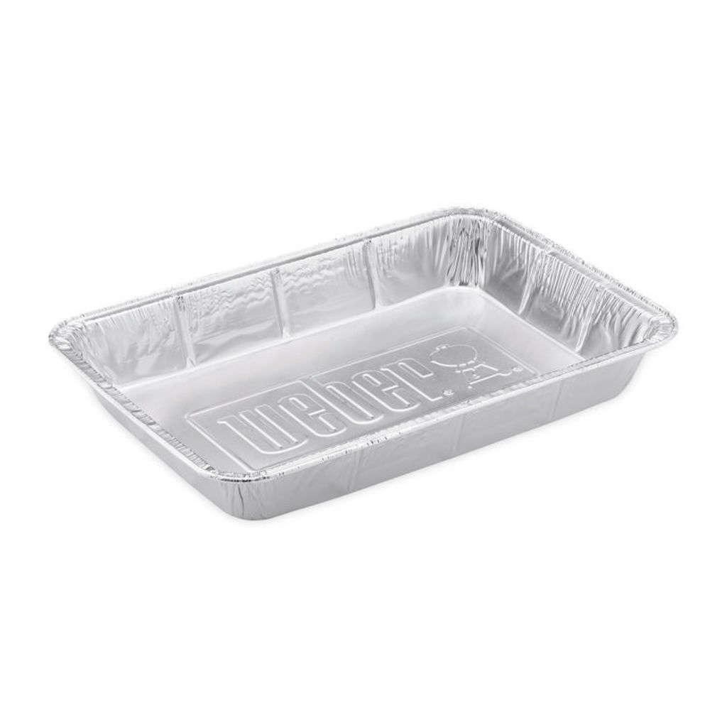 Weber Alu-Tropfschalen, groß, 10 Stück