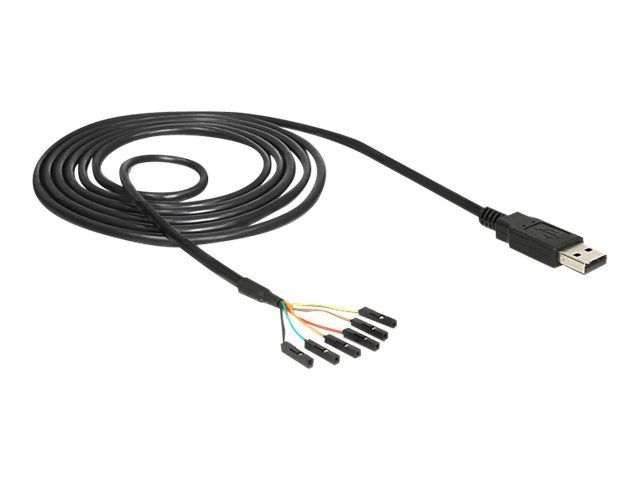 Delock Converter USB 2.0 > Serial-TTL 6 pin pin header connector individually 1.8 m (3.3 V)