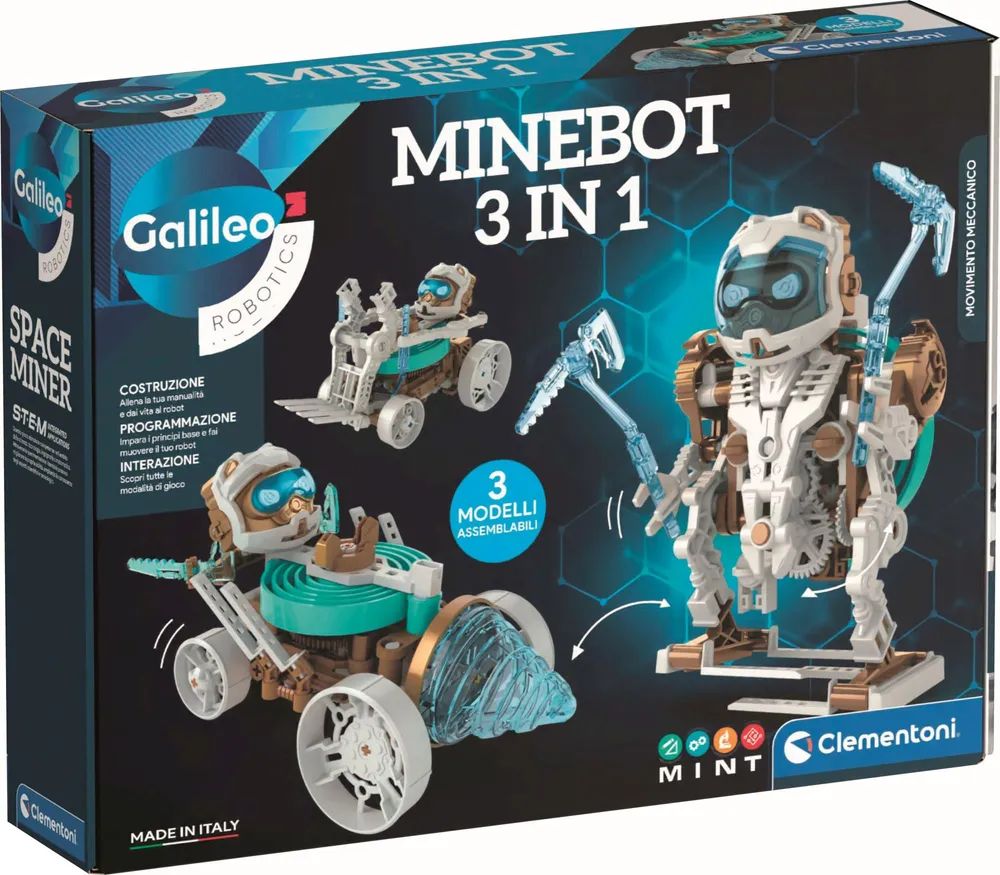 Clementoni GmbH Galileo MineBot 3 in 1