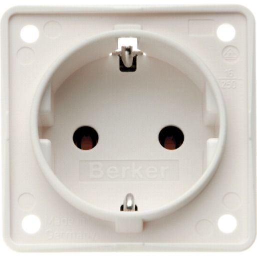 Berker SCHUKO-STECKDOSE PWS MATT / BERKER 0947782502 B.MOBIL 947782502