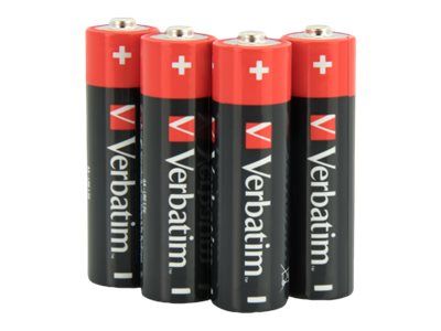 Verbatim Batterie 4 x AA / LR6 - Alkalisch