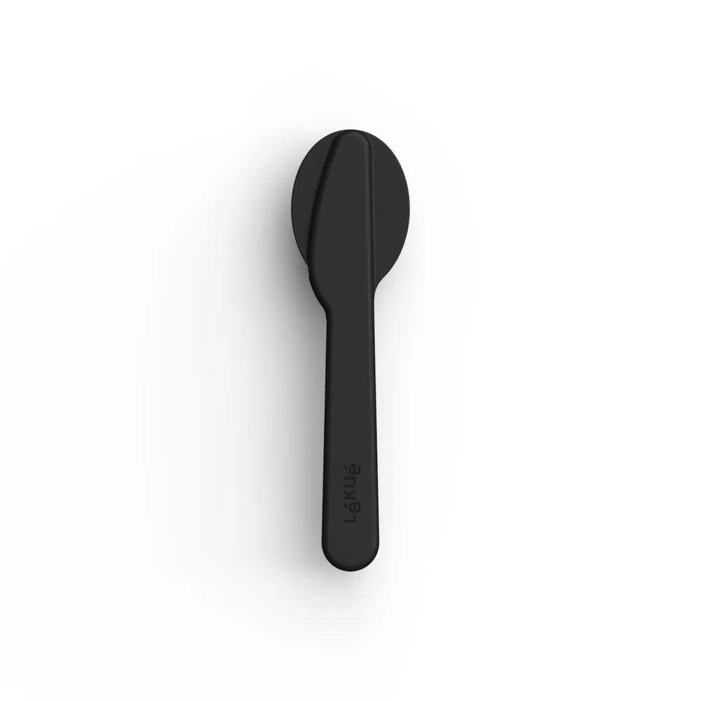 Lékué Besteck mit Etui To Go - Black