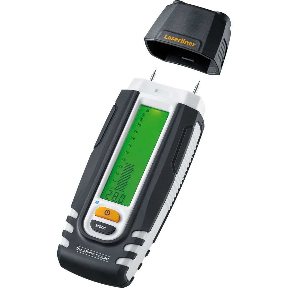 LASERLINER Holz- und Bau-Feuchtemessgerät DampFinder Compact plus