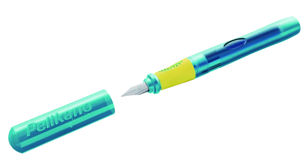 Pelikan Pelikano® Junior Schreiblernfüller für Rechtshänder, Türkis, Feder A, Faltschachtel