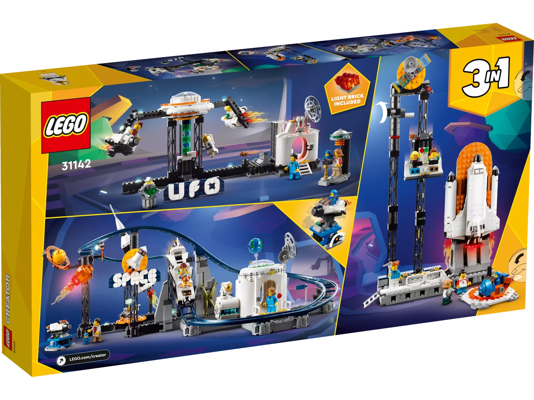 LEGO Weltraum-Achterbahn