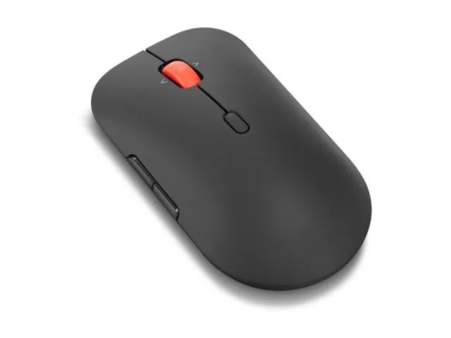Lenovo Pro Plus 6050 - Maus - Multi-Mode - optisch - 6 Tasten - kabellos - Bluetooth 5.3, 2.4 GHz - kabelloser Empfänger (USB)
