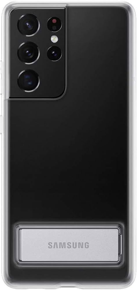 Samsung Clear Standing Cover "EF-JG998" für Galaxy S21 Ultra, Weiß