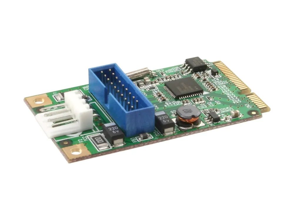 InLine Mini-PCIe Karte - 2x USB 3.2 Gen.1