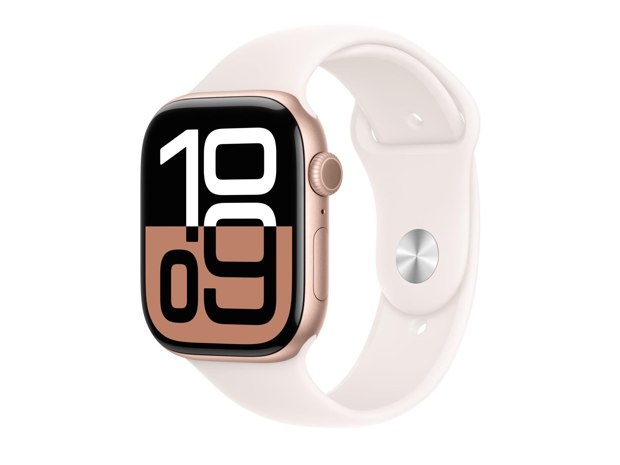 Apple Watch Series 10 (GPS) - 46 mm - Aluminium, Roségold