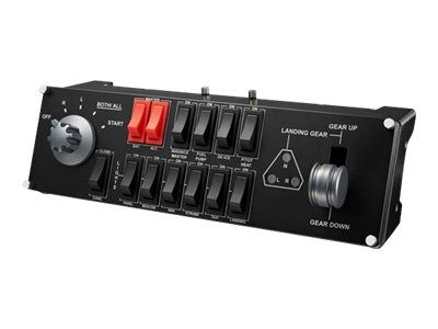Logitech Flight Switch Panel - Flugsimulator-Instrumentenbrett