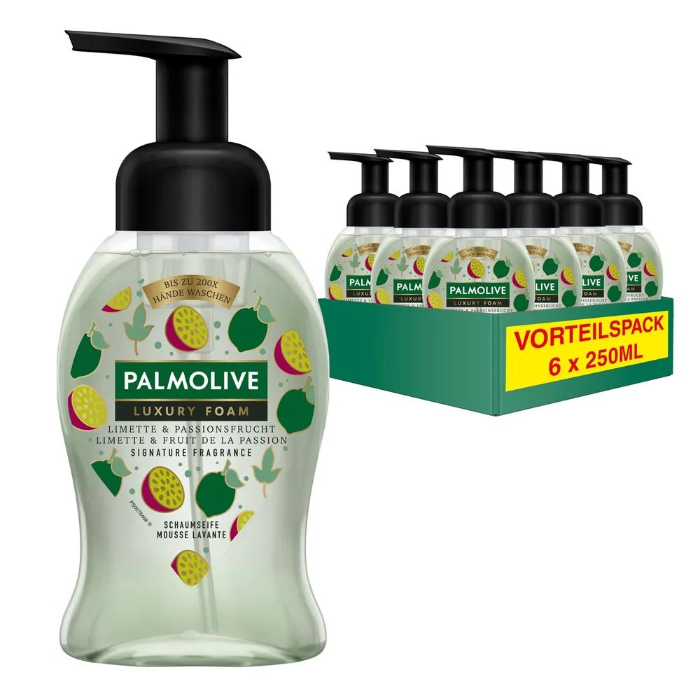 Palmolive Luxury Schaum-Handseife, Limette & Passionsfrucht 250ml