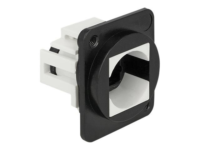 Delock Keystone Mounting 1 Port for D-type - Ausgang