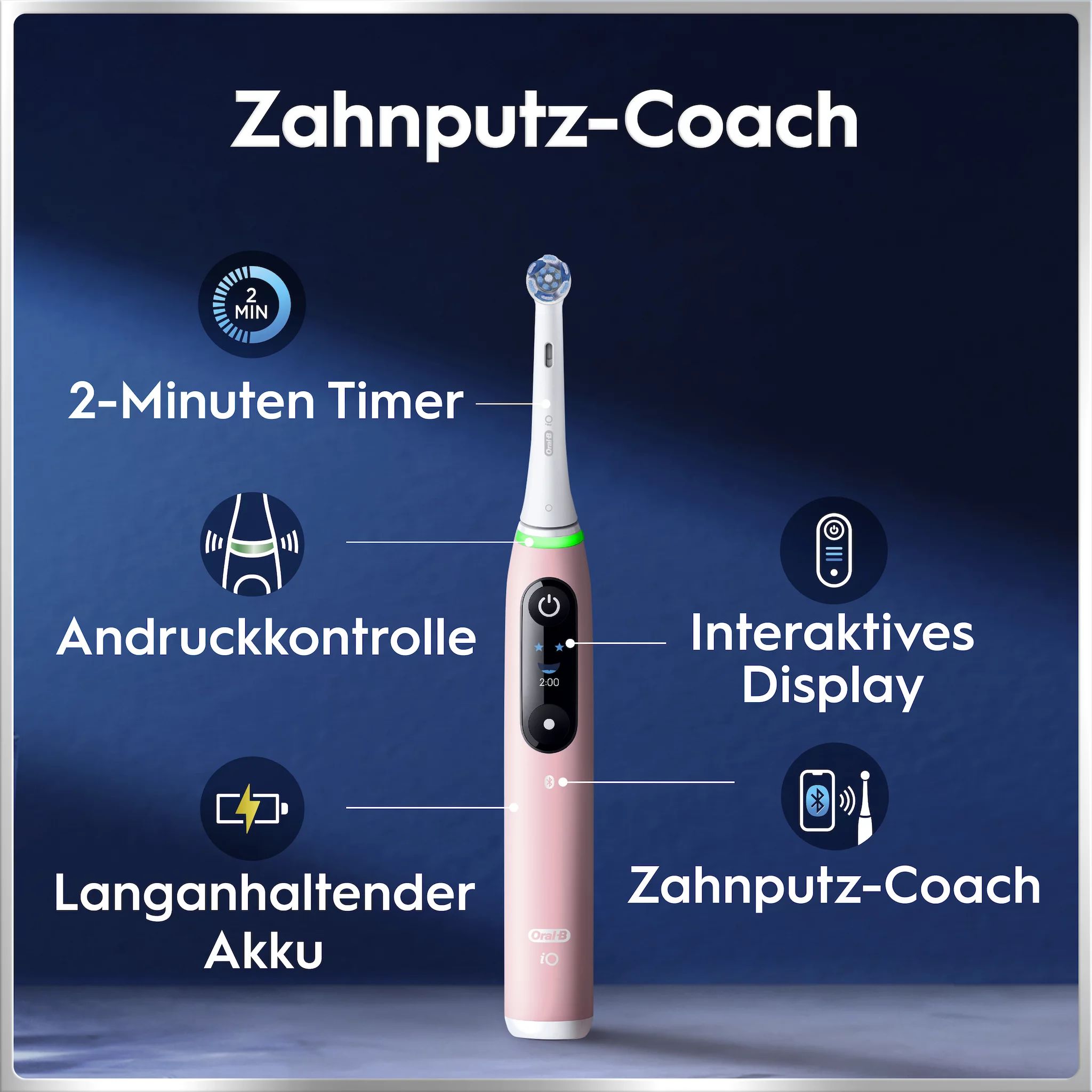 Oral-B iO Series 6, Pink Sand Luxe Edition
