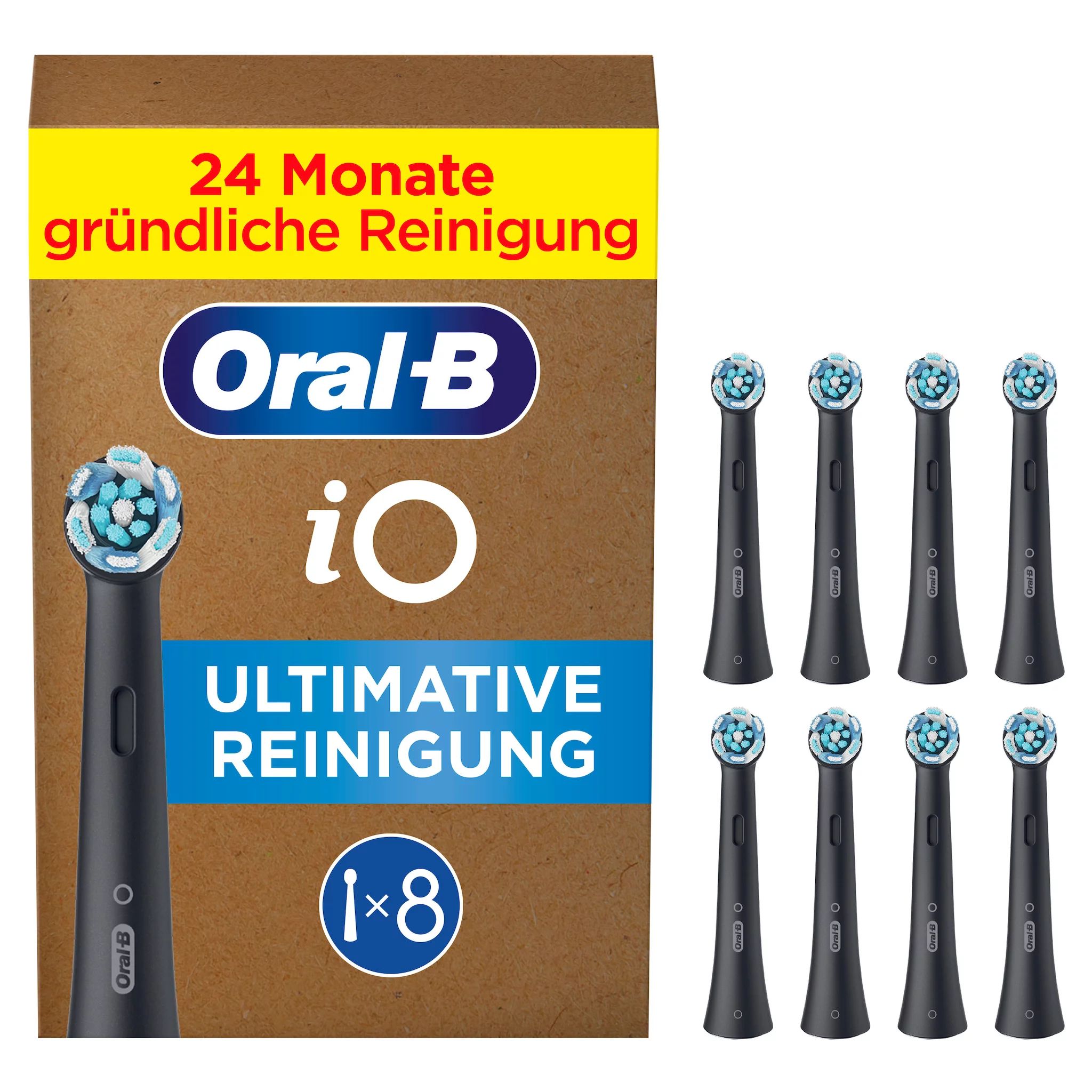 Oral-B iO Ultimative Reinigung BLACK 8er FFU