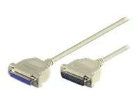 MicroConnect Serielles / paralleles Kabel - DB-25 (M) 3m