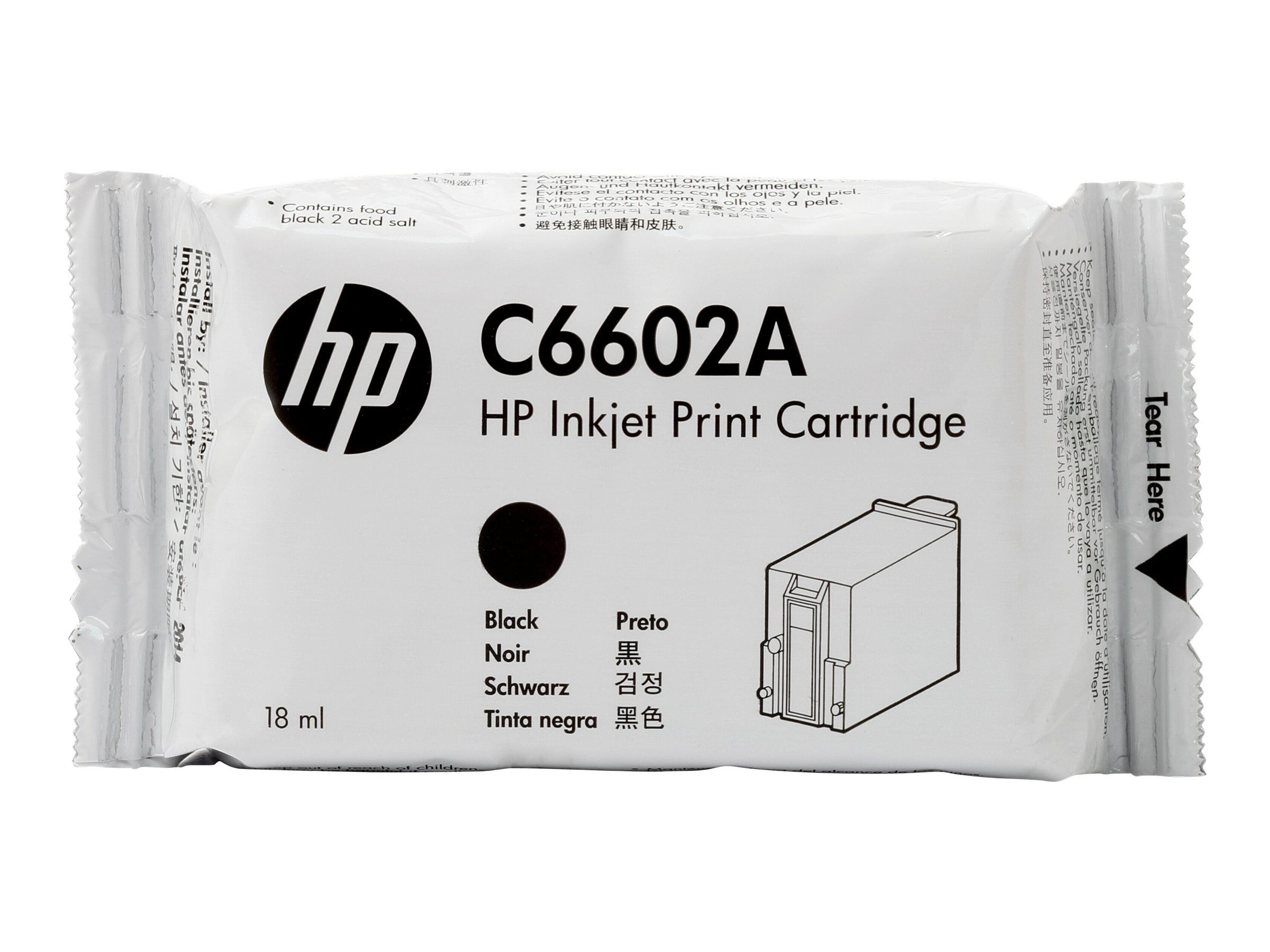HP 18 ml - Schwarz - kompatibel - Tintenpatrone