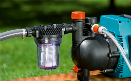 Gardena Pumpen-Vorfilter, Wasserdurchfluss bis 3.000 l/h