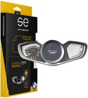 smart.engineered SE-DCP-2-0102-0118-1-M - Displayschutz - Motorrad - Transparent - Monochromatisch