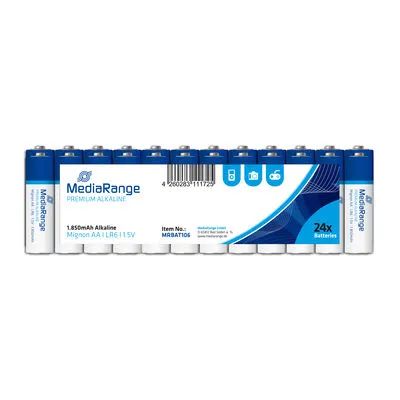 Media Range MediaRange Premium Alkaline Batterien Mignon AA/LR6/1.5V 1x24