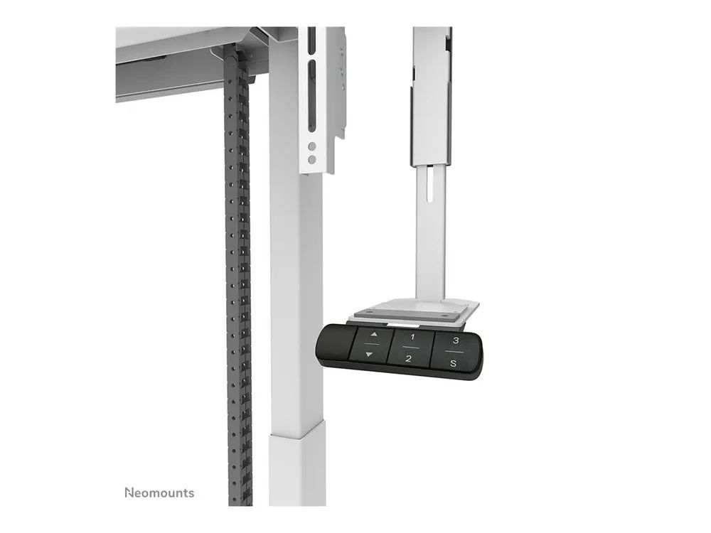 Neomounts FL55-885WH1 - Wagen - motorisiert - für Flachbildschirm - verriegelbar - Stahl - weiß - Bildschirmgröße: 165-267 cm (65"-105")