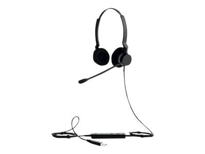 Jabra BIZ 2300 USB UC Duo - Headset - On-Ear
