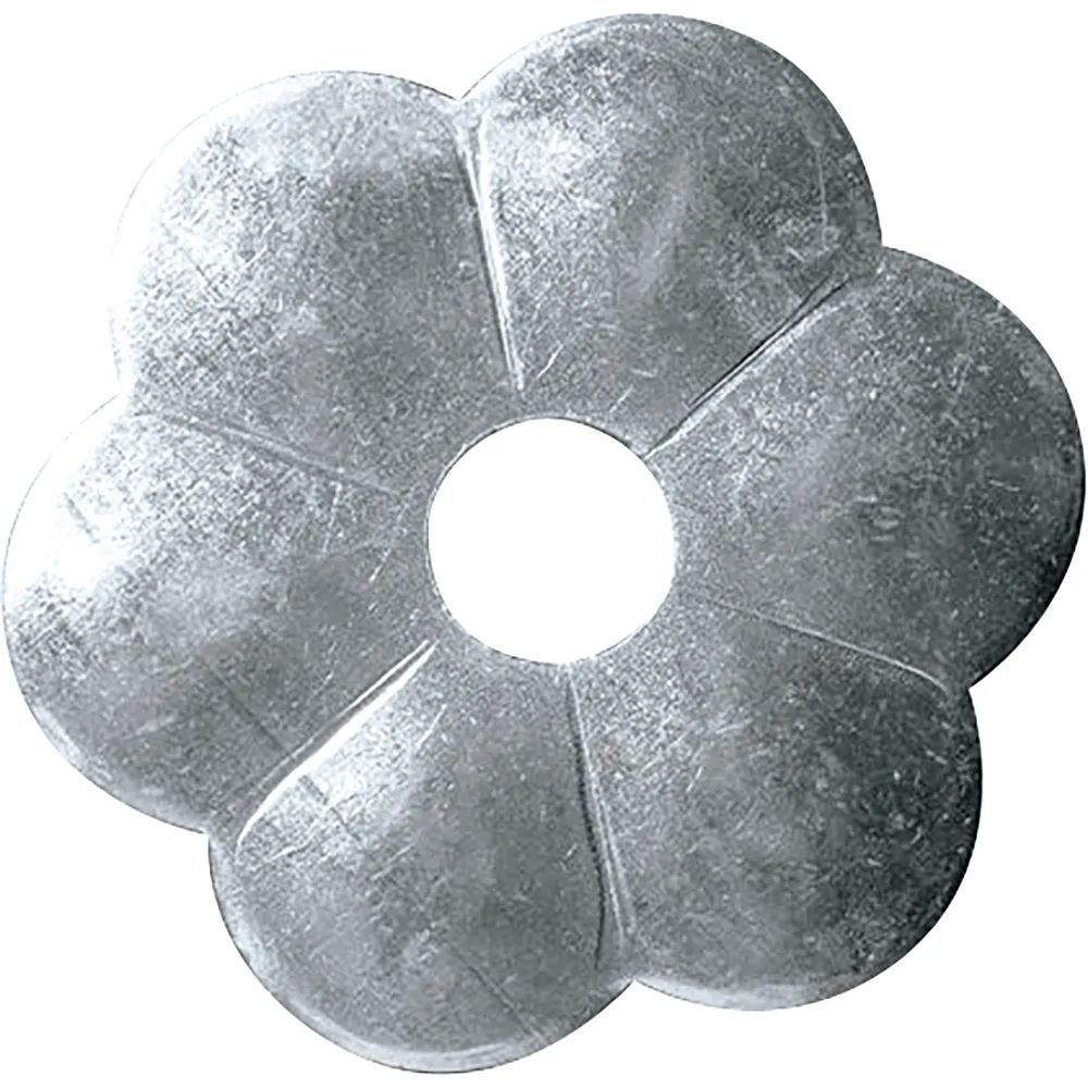 Hofmann GmbH & Co KG Metallwarenerzeugung Zierrosette (Pfettenscheibe) ø 80x4 mm, Bohr-ø 17 mm, Stahl verzinkt (C)