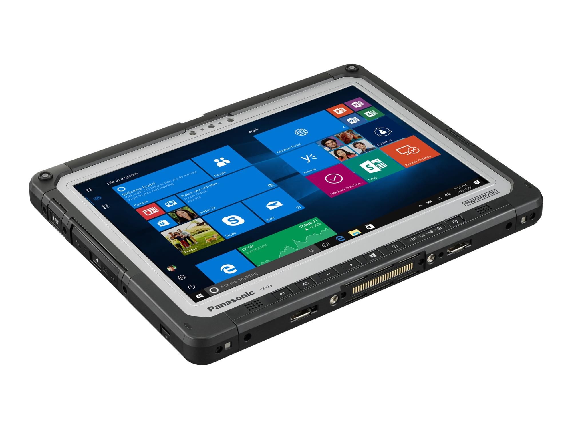 Panasonic Toughbook CF-33 - Robust - Tablet - Intel Core i5 1245U / 1.6 GHz - Win 11 Pro - Intel Iris Xe Grafikkarte - 16 GB RAM - 512 GB SSD TCG Opal Encryption, NVMe - 30.5 cm (12")