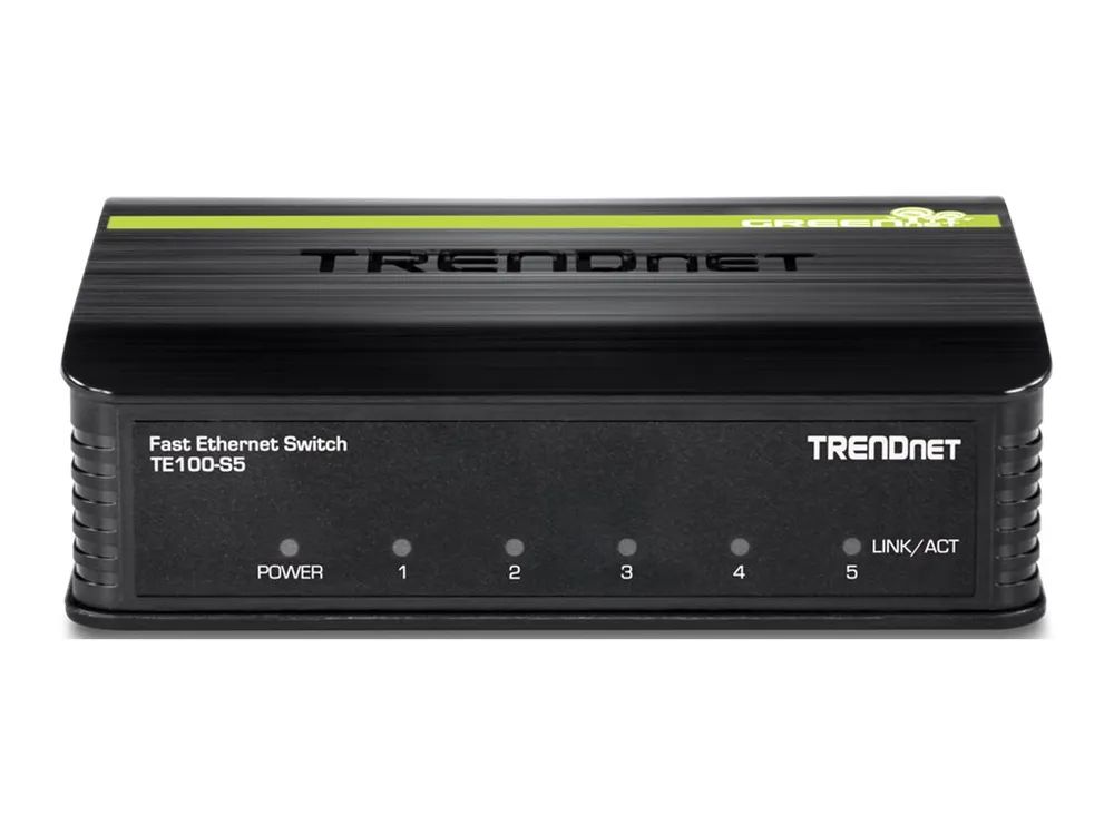 TRENDnet TE100 S5 - Switch - 5 x 10/100 - Desktop