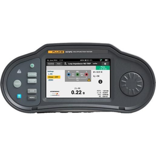 Fluke MULTIFUNKT.INSTALLATIONSTESTER / FLUKE FLUKE 1673FC SCH 5580834