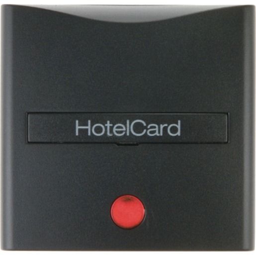 Berker HOTEL-CARD.AUFS.AUFD.LINSE ROT / BERKER 16401606 ANTHR.MATT 16401606