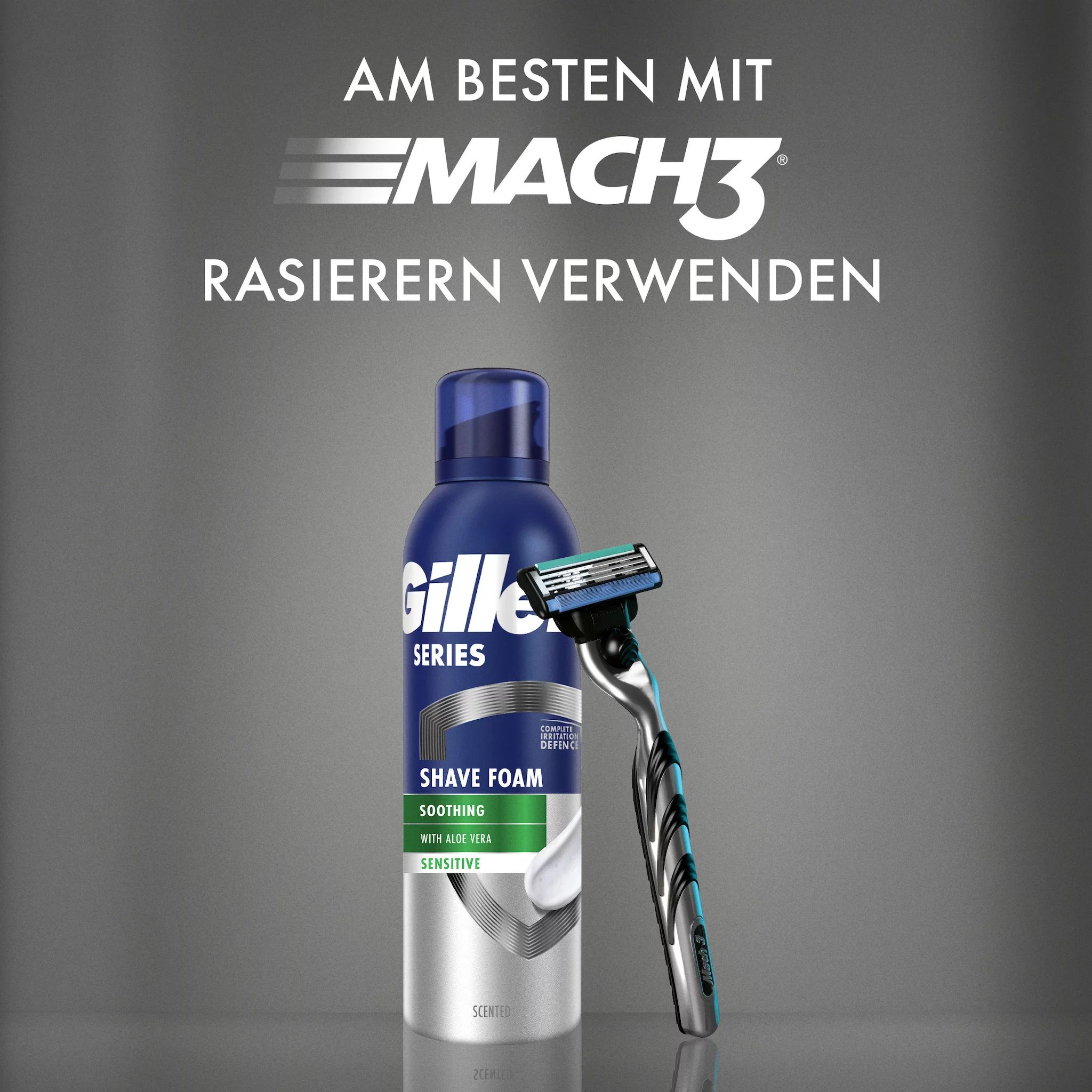 Gillette Series Sensitive Rasierschaum 200 ml