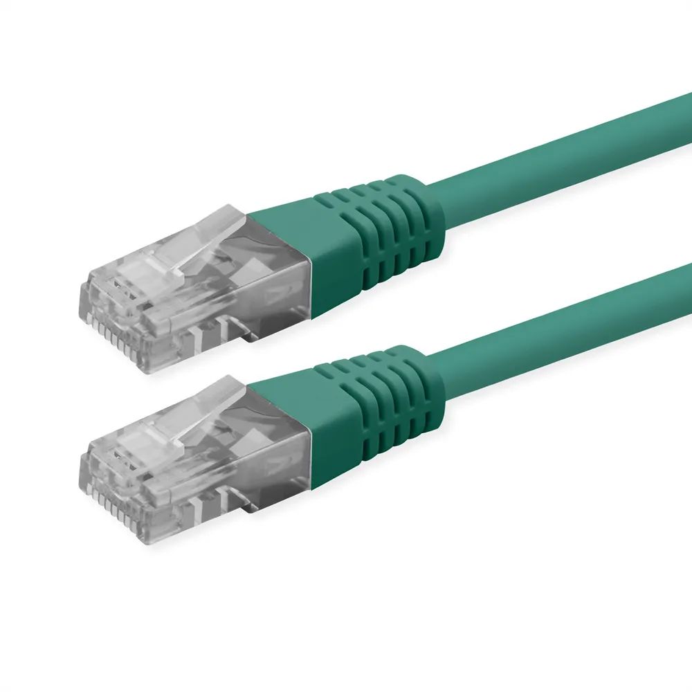 ROLINE Patchkabel Cat.6 (Class E), UTP, PoE, grün, 3 m