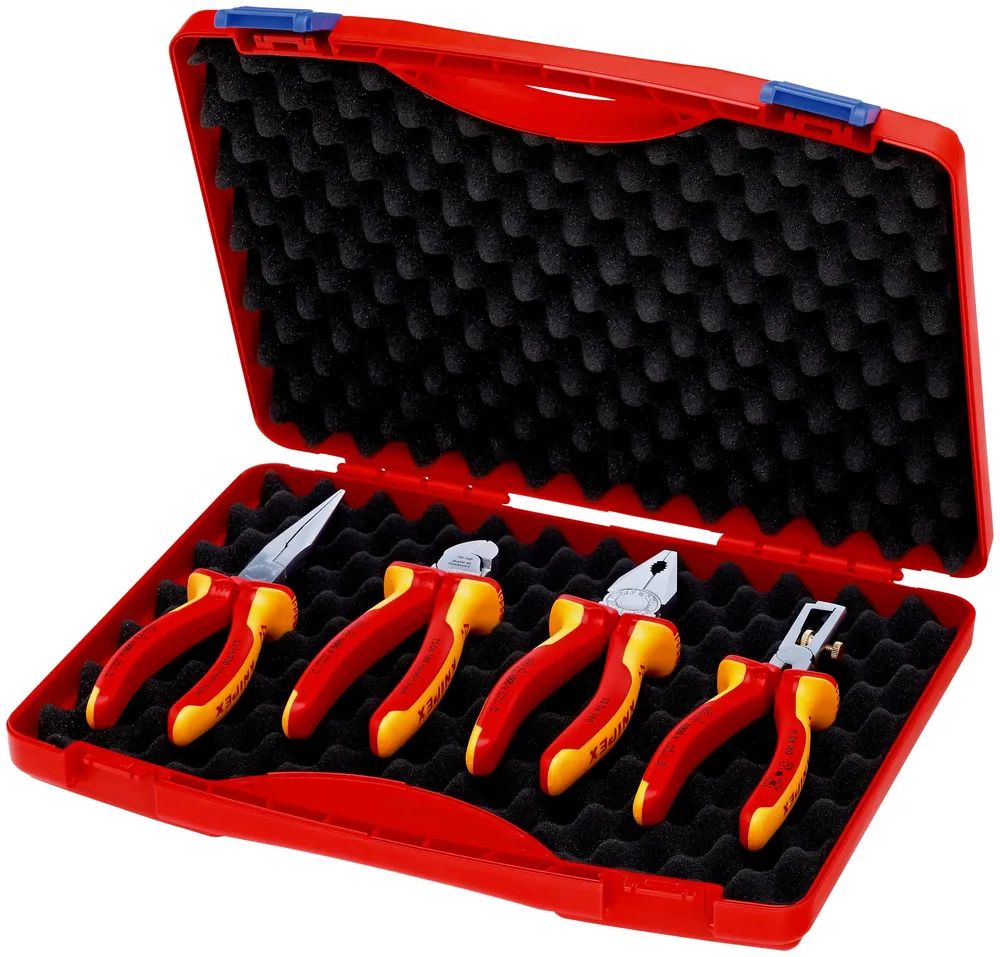 KNIPEX Werkzeug-Box "RED" Elektro Set 1 4-teilig 275 mm