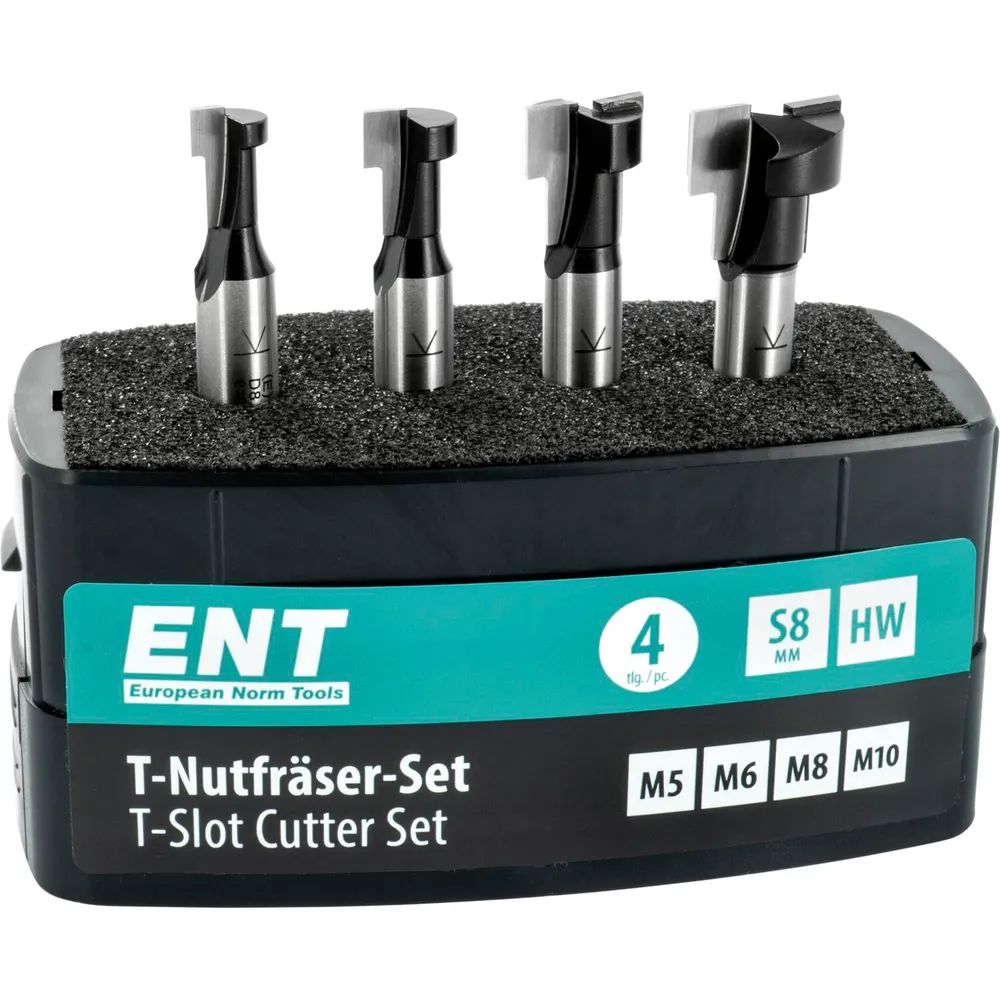 ENT Fräserkassette HW 4-teilig in Kunststoffbox
