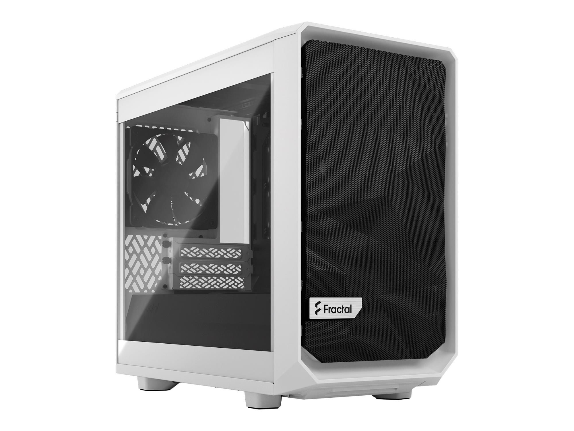 Fractal Design Geh Meshify 2 Nano White TG Clear Tint - Gehäuse - Mini-DTX