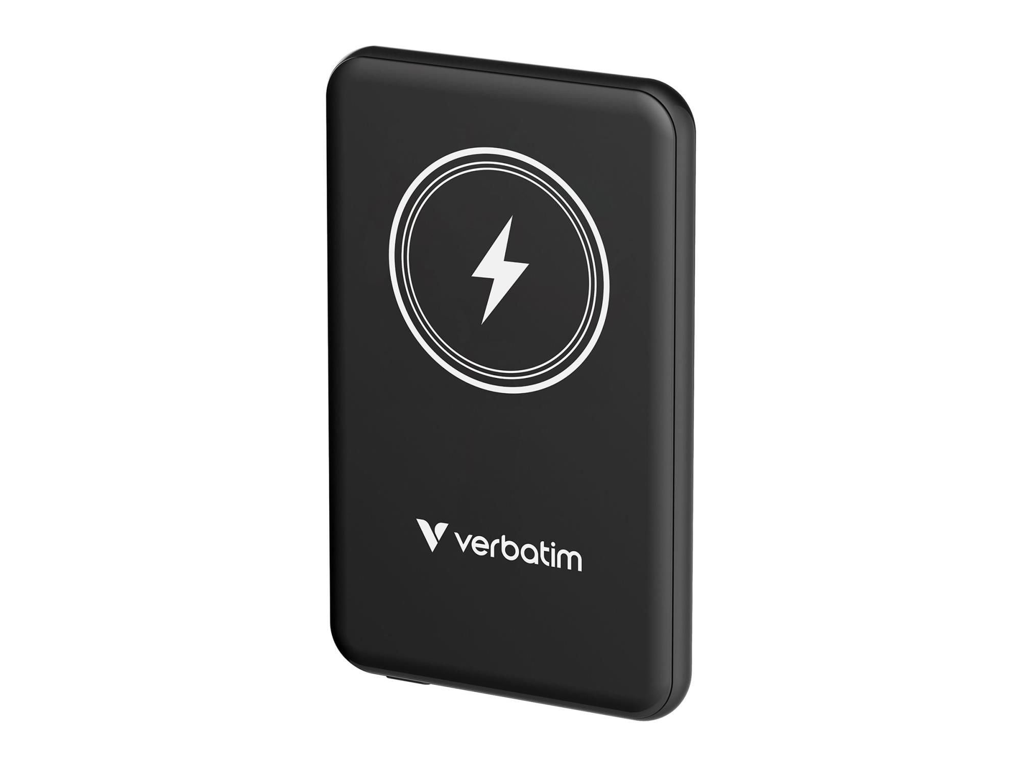 Verbatim Charge A´nA´ Go Magnetic Wireless Power Bank 5000 Bla
