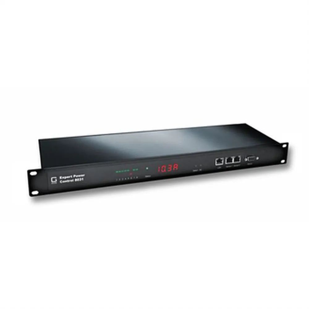 Gude Güde Expert Power Control 8031 - Messgerät - Geändert - Schwarz - LED - 8 AC-Ausgänge - Typ F - SNMP - SNMPv3